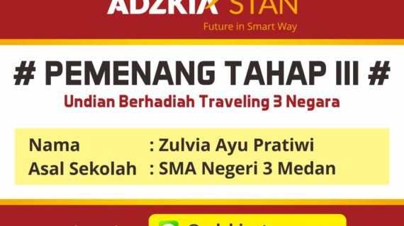 Pemenang Undian Berhadiah Tahap 3