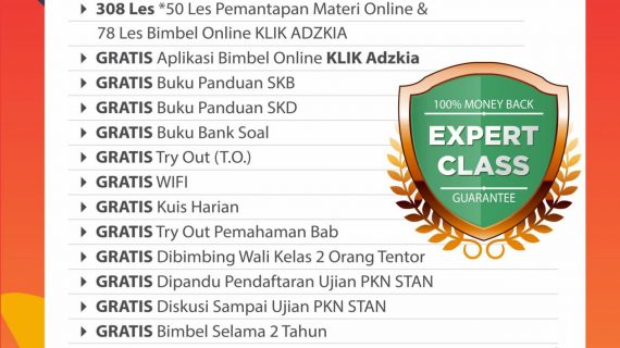Bimbel Sekolah Kedinasan di Agam Garansi 100% Uang Kembali, Bimbel Adzkia