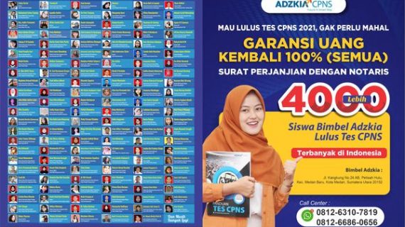 Bimbel CPNS di Medan, Bimbel Adzkia