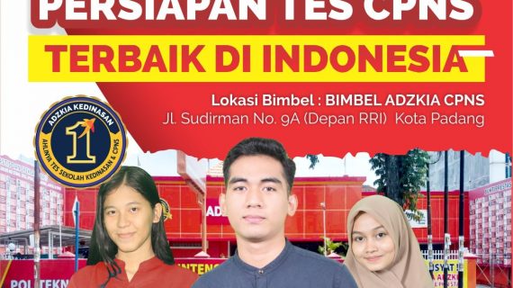 PALING BANYAK MELULUSKAN, Call 0822-8333-9265, Bimbel CPNS di Kota Padang