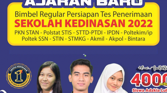 Bimbel Kedinasan di Padang