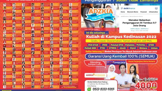 Bimbel Adzkia Kedinasan di Padang