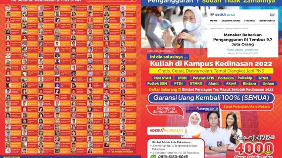 GARANSI UANG KEMBALI 100% (SEMUA), Call : 0813-6163-6045, Bimbel Sekolah Kedinasan di Batam, Bimbel Sekolah Kedinasan di Medan, Bimbel Sekolah Kedinasan di Jakarata, Bimbel Sekolah Kedinasan di Pekanbaru, Bimbel Sekolah Kedinasan di Bandung