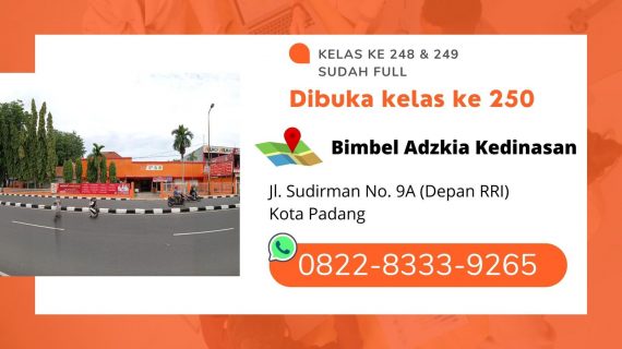 Bimbel Tes Masuk Akmil Akpol Bintara di Adzkia Padang