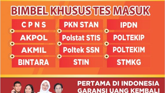 GARANSI UANG KEMBALI 100% (SEMUA), Call : 0813-6163-6045, Bimbel Sekolah Kedinasan di Batam, Bimbel Sekolah Kedinasan di Medan, Bimbel Sekolah Kedinasan di Jakarta, Bimbel Sekolah Kedinasan di Pekanbaru, Bimbel Sekolah Kedinasan di Bandung