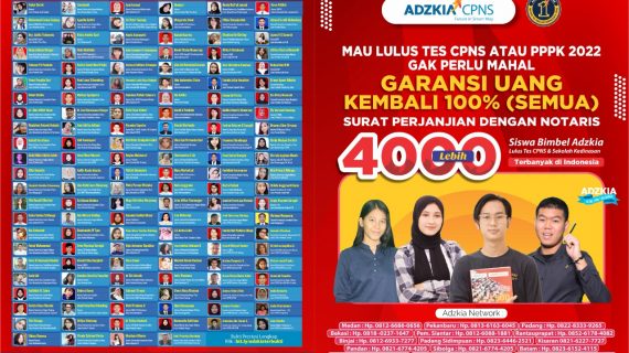 PALING BANYAK MELULUSKAN, Call 0822-8333-9625, Bimbel Kedinasan Terbaik