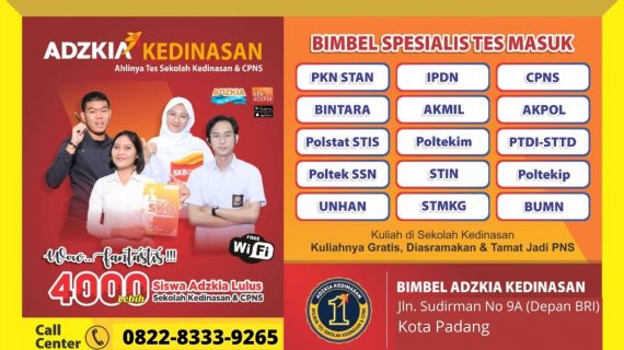 PALING BANYAK MELULUSKAN, Call 0822-8333-9625, Bimbel Tes Masuk Akpol Akmil
