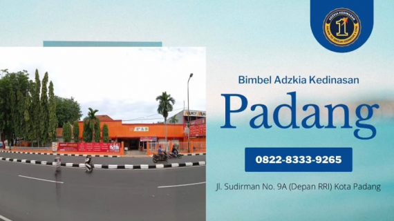 BIMBEL TERPERCAYA PADANG, Call : 0822-8333-9265. Rekomendaasi Bimbel Kedinasan Terpercaya