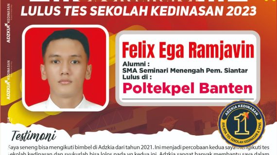 TESTIMONI KEDINASAN