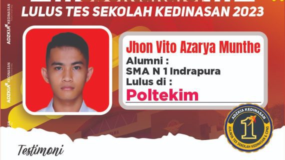 TESTIMONI KEDINASAN (POLTEKIM)
