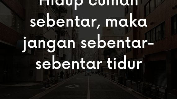 KEBANYAKAN TIDUR !!